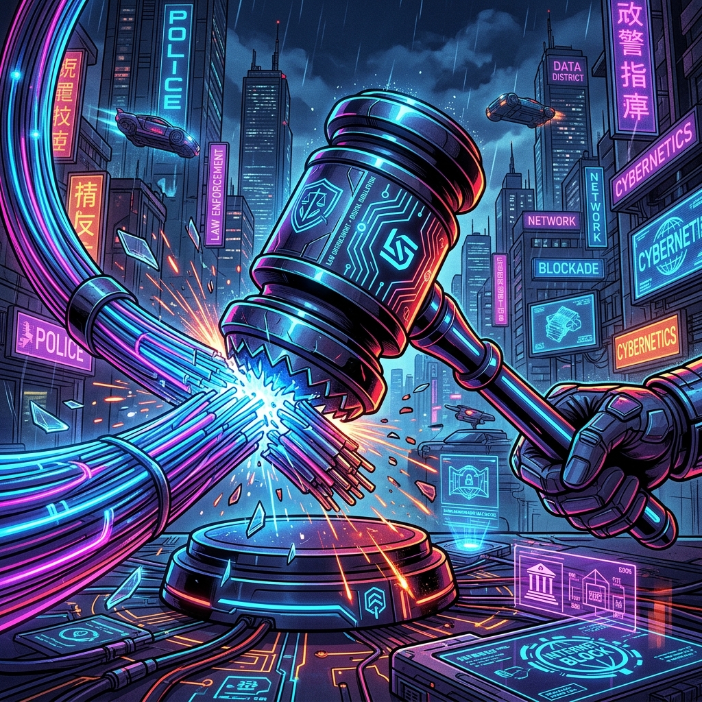 Law enforcement clamping down on fiber optic cables